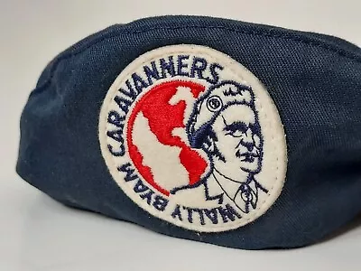 Vintage WALLY BYAM Caravanners Beret Hat Blue WBCCI RV Airstream Trailer Size XL • $35