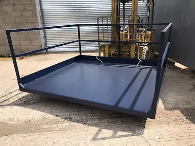 £2750 • Buy Forklift Loading Platform Shipping Container Loading 2.4m Wide X 2.2m Depth