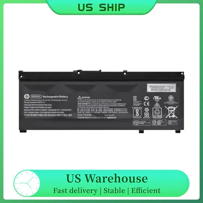 Genuine SR04XL Battery For HP Omen 15 2018 15-dc0xxx 15-dc0000 15-dc1xxx 3KS71PA • $41.99