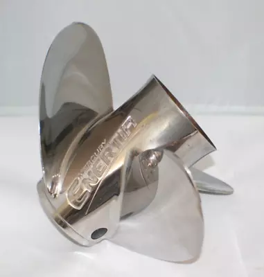 Mercury Enertia 17P  #48-898995 Made In USA Silver 3-Blade Boat Propeller LH • $734.77