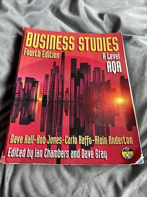 Business Studies For AQADave Hall Rob Jones Carlo Raffo Mr Alain Anderton  • £9.99