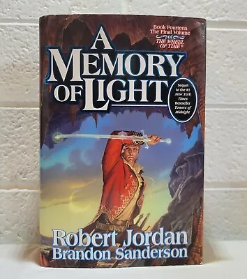 Wheel Of Time A Memory Of Light 1st Print/1st Edition Robert Jordan Autosigned • $16