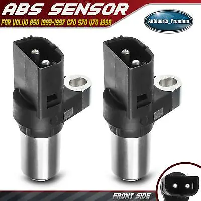 2x Front LH & RH ABS Wheel Speed Sensor For Volvo 850 1993-1997 S70 V70 1998 C70 • $26.99