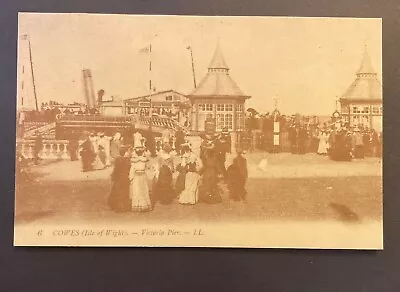 Cowes Isle Of Wight. Victoria Pier # 6 By LL/Levy. • £2.50