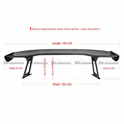 For Honda S2000 AP1 AP2 JS-Style Carbon Fiber Rear Trunk GT Spoiler Wing Kits • $967.68