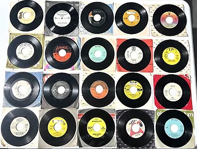 Vinyl Record 45s Lot Of 60 Mixed Genres Rare The Kinks Everly Brothers Props • $21.97