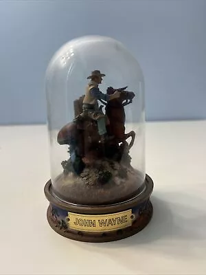 John Wayne Hand Printed Sculpture Limited Edition Western Horseback • $25.99