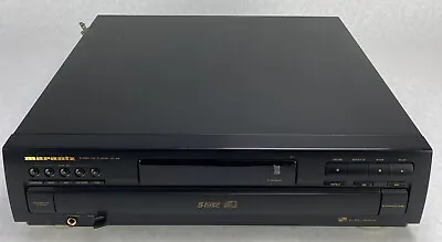 Marantz CC-48U BL 5 Disc CD Changer Player No Remote NEEDS REPAIR • $57.39