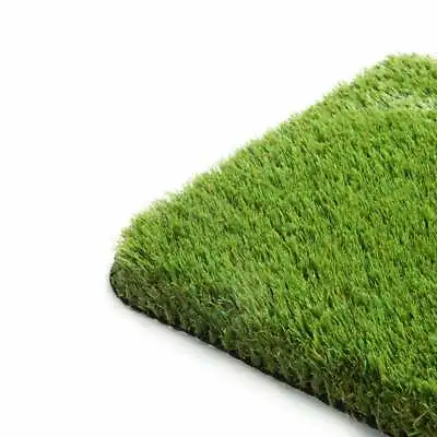 £0.99 • Buy Highgrove 30mm Premium Artificial Grass Thick Realistic Astro Turf Lawn 2 4 Wide