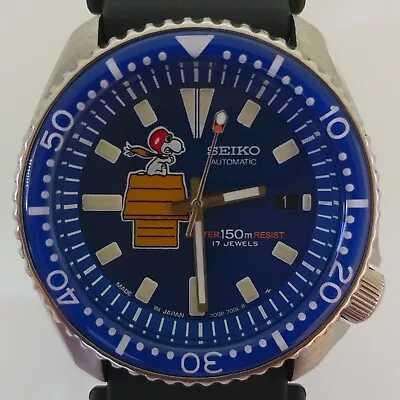 Seiko 7002-700J Vintage Divers Flying Ace Automatic Watch Mod #394 • $99