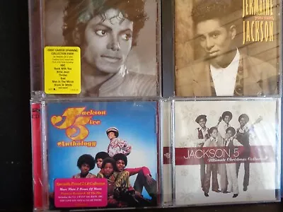 Jackson 5 Michael 4 Cd Lot 1 Near Mint 3 Sealed • $19.99