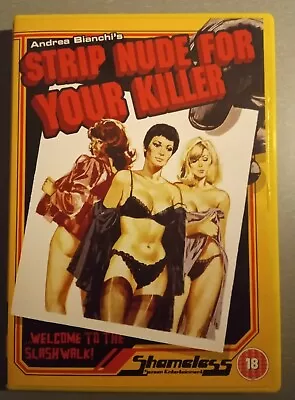 Strip Nude For Your Killer (DVD 2008) Shameless Screen  • £14