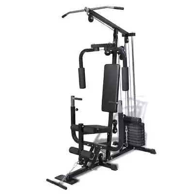 Multi Gym Utility Fitness Machine Bench Press Workout Equipment Weight VidaXL • $575.17