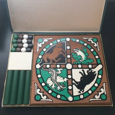 $56 • Buy The Oriental Game Of Yoots Yut Nori Board Game All Wood Vintage 1979
