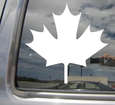Maple Leaf - Canada Canadian - Car Auto Window Quality Vinyl Decal Sticker 10048 • $4.99