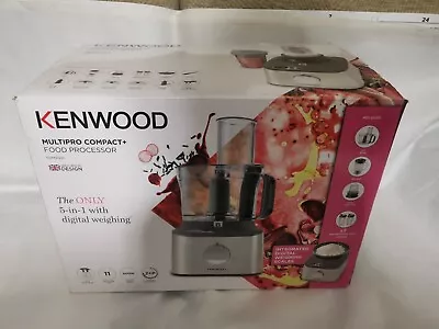 Kenwood Multipro Compact+ FDM312SS 5-in-1 Digital Weighing Food Processor #02 • £104.99