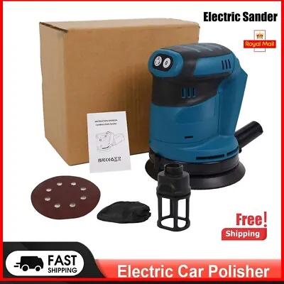 Electric Sander Wood Grinder Handheld Polishing Grinding For 18V Makita 2023 • £28.99