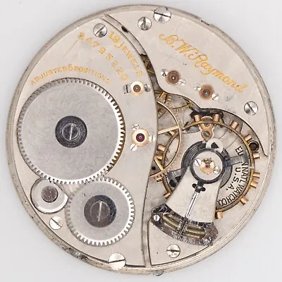 Elgin B.W. Raymond Grade 455 16s Railroad Grade Antique Pocket Watch Movement • $80