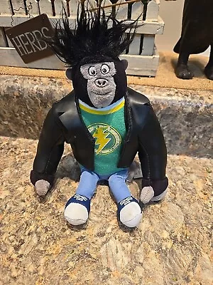 Ty Johnny The Gorilla Plush Toy Sing Movie 9  Stuffed Animal • $14.99