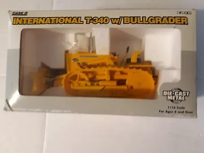 Ertl - International T-340 Crawler Tractor Bullgrader / Bulldozer - 1/16 Diecast • $136.01