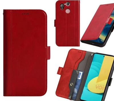 $8.95 • Buy Sony Xperia Xa2 Wallet Case Cowhide Finish Side Magnet Buckle