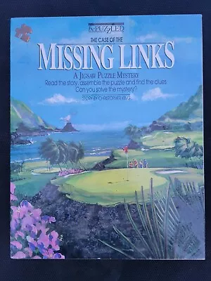 New Sealed - The Case Of The Missing Links Golf Jigsaw Puzzle Mystery 500 Pieces • $15.03