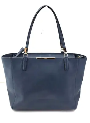 Coach 29002 Madison East West Blue Saffiano Leather Tote/Shopper/Shoulder Bag • $68