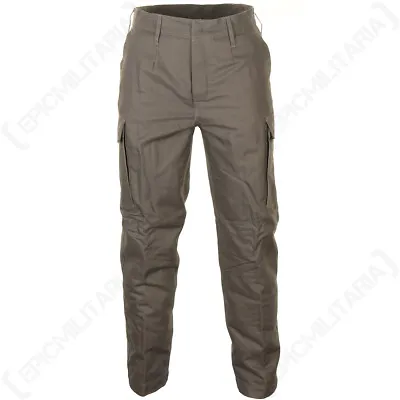 Moleskin Thermal Trousers - Winter Cargo Combat Army Lined Pants Black & Olive • $70.91
