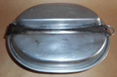 £38.39 • Buy ORIGINAL US ARMY 1944 MESS KIT, D-DAY, FRANCE, ITALY, MARKED E.A. Co. 1944