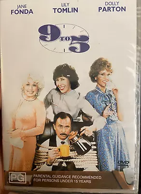 9 To 5 NEW/sealed Region 4 DVD (1980 Dolly Parton / Jane Fonda Comedy Movie) • $19.95