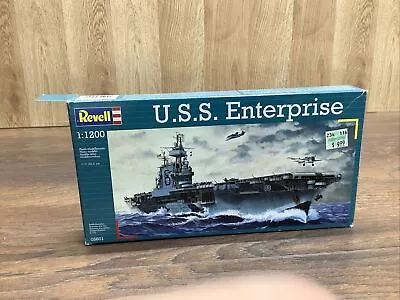 1/1200 Revell WWII U.S.S. Enterprise Unassembled Plastic Model Kit #05801 NOB • $10.20