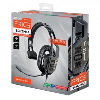 $27.95 • Buy RIG 100 HC Wired Gaming Headset For PS4, Xbox One & Switch