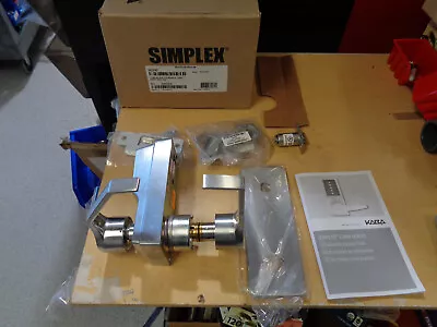 New Simplex KABA 5U742 L1000 RH RHR Pushbutton Cylindrical Lock Entry Only 26D • $249