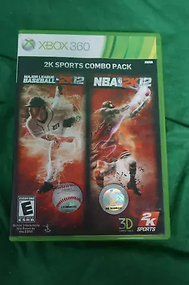 2K Sports Combo Pack: Major League Baseball 2K12/NBA 2K12 • $8.99