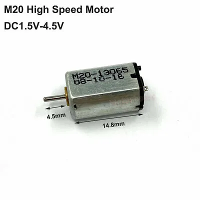 Mini FF-M20 Motor DC1.5V 3V 3.7V 4.5V High Speed Micro 8mm*10mm Motor DIY RC Toy • $1.20