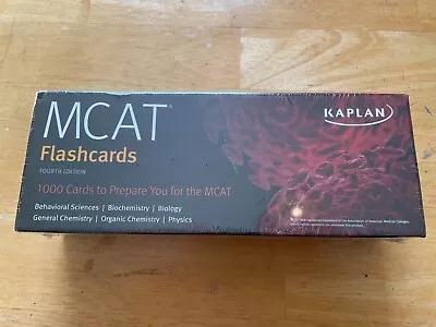 Kaplan MCAT 1000 Flashcards Fourth Edition • $28