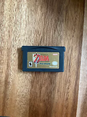Legend Of Zelda: A Link To The Past Four Swords Game Boy Advance - Tested Works • $30