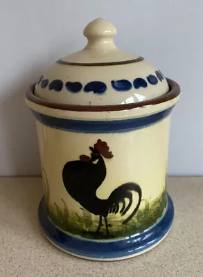 TORMOHUN TORQUAY Pottery Tobacco Jar -XLARGE ‘You're Welcome To Your Fill’ C1910 • £19.99