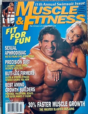 Muscle & Fitness Magazine Swimsuit Issue April 1996 Lou Ferigno No Mailer Label • $19.99