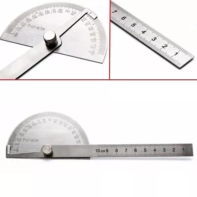 Machinist Ruler Protractors SAE Protractor Metalworking Manufacturing 2021 • $11.18