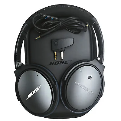 Bose QuietComfort 25 QC25 Wired 3.5mm Acoustic Noise Cancelling Headphones Black • $163.90