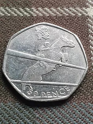 2011 Olympic Games Equestrian 50p • £0.50