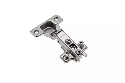 35mm KITCHEN CUPBOARD WARDROBE STANDARD DOOR HINGES FULL OVERLAY GTV + EU SCREWS • £1.95