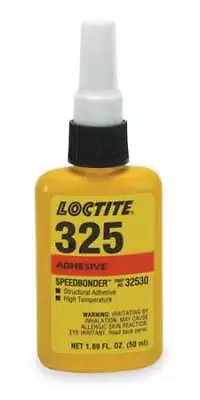 Loctite 135401 Epoxy Adhesive 325 Series Yellow Syringe No Mix Mix Ratio 5 • $26.99