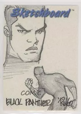 1998 SkyBox Marvel Creators Collection Grey Black Panther #10 Sketch 00ah • $7.14