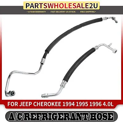 A/C Suction & Discharge Hose Assembly For Jeep Cherokee 1994-1996 L6 4.0L Petrol • $49.99