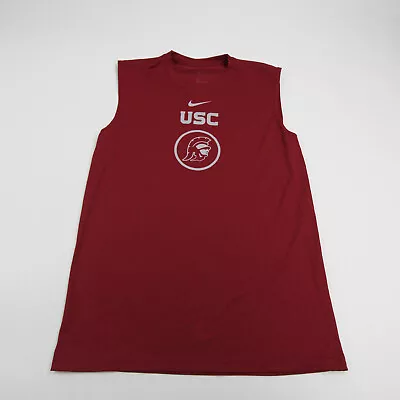 USC Trojans Nike Dri-Fit Sleeveless Shirt Men's Crimson New • $23.99