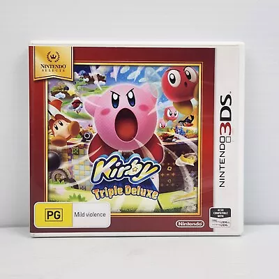 Kirby: Triple Deluxe Nintendo 3DS Videogame 2014 HAL Laboratory Action Plataform • $35.95