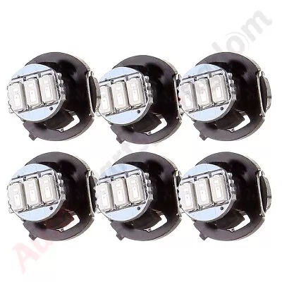 6X Blue T4/T4.2 Neo Wedge LED  A/C Climate Heater Control Switch 12V Light Bulb • $9.99