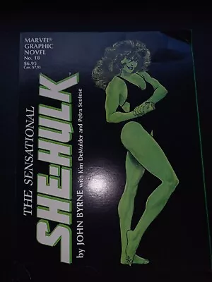Sensational She-Hulk Marvel 1985  Graphic Novel #18 First Print TPB John Byrne   • $24.99